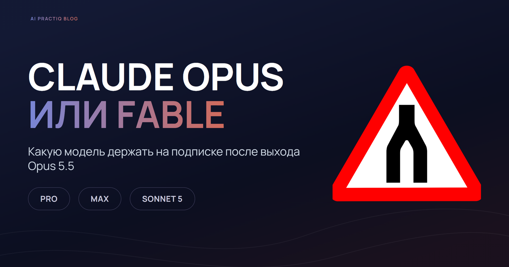 Claude Opus или Fable: выбор модели Anthropic на подписке Pro и Max после выхода Opus 5.5