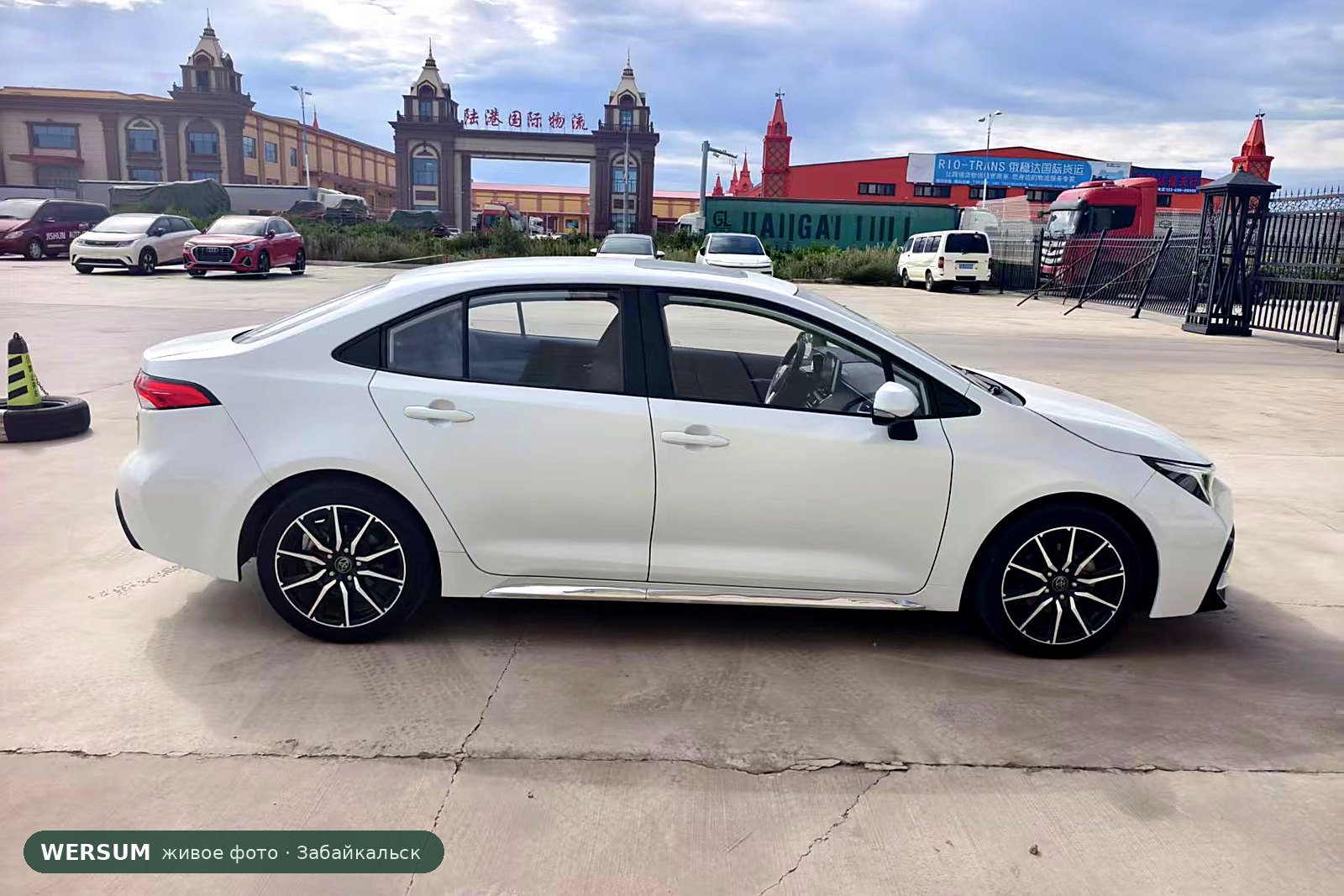 Toyota Levin, сбоку, литые диски