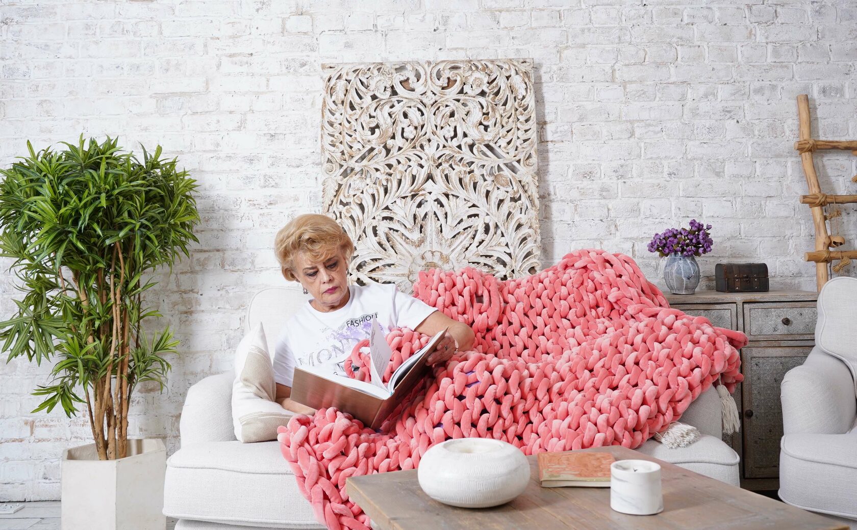 Онейродеяла. Вязаные утяжеленные одеяла.