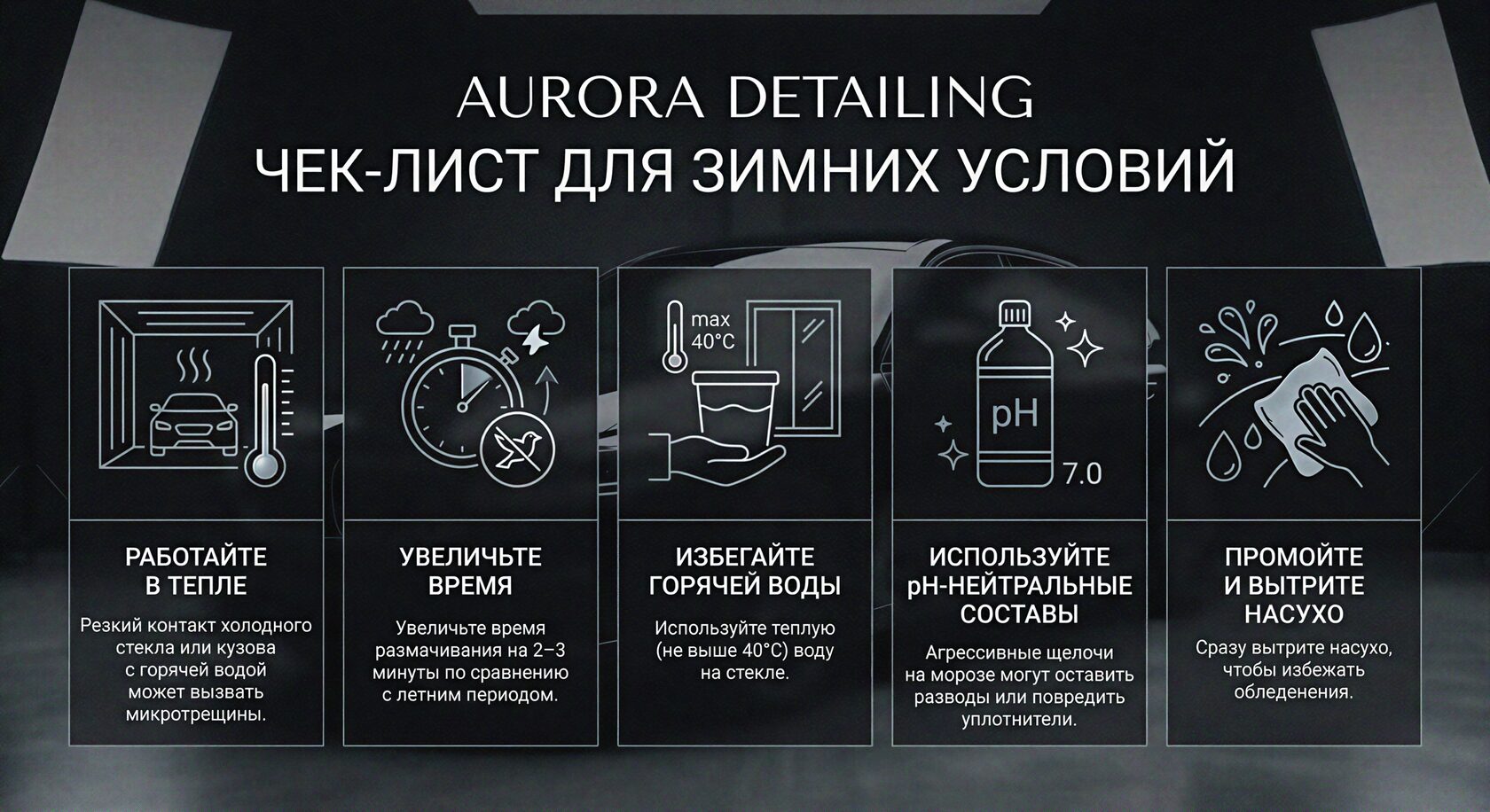 Чек-лист по безопасному удалению птичьего помета зимой
