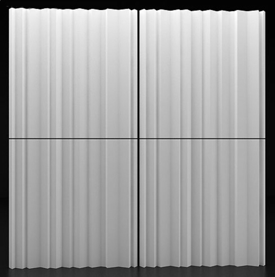 Купить гипсовые 3д панели в новосибирске гипсовые 3D панели Зигзаг ...