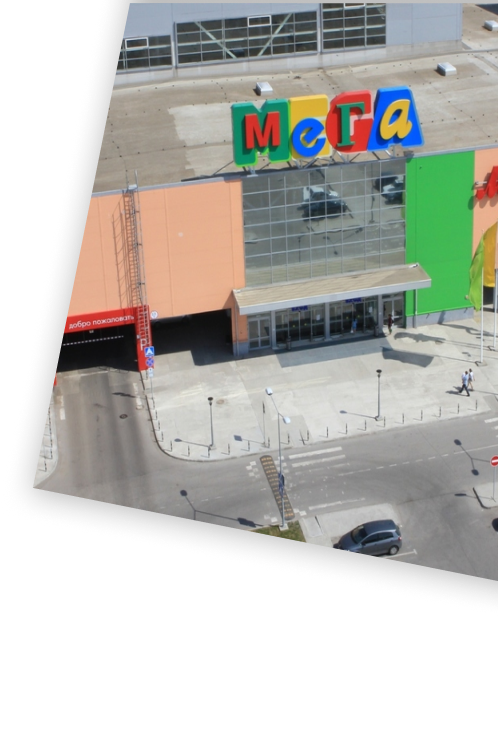 генподряд, стройка и отделка ТЦ Мега в Самаре