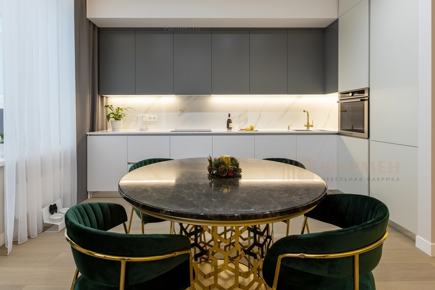 Кухни Фармен - официальный сайт мебельной фабрики Farmen. Promo