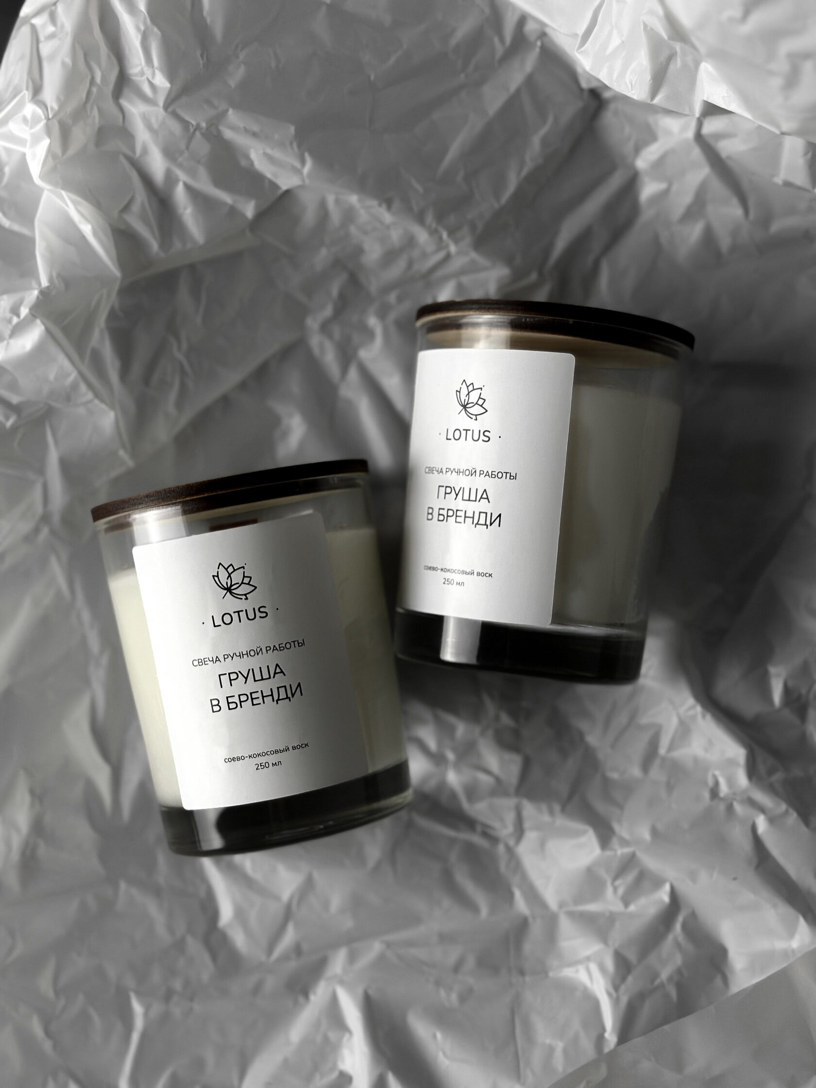 ароматические свечи ручной работы