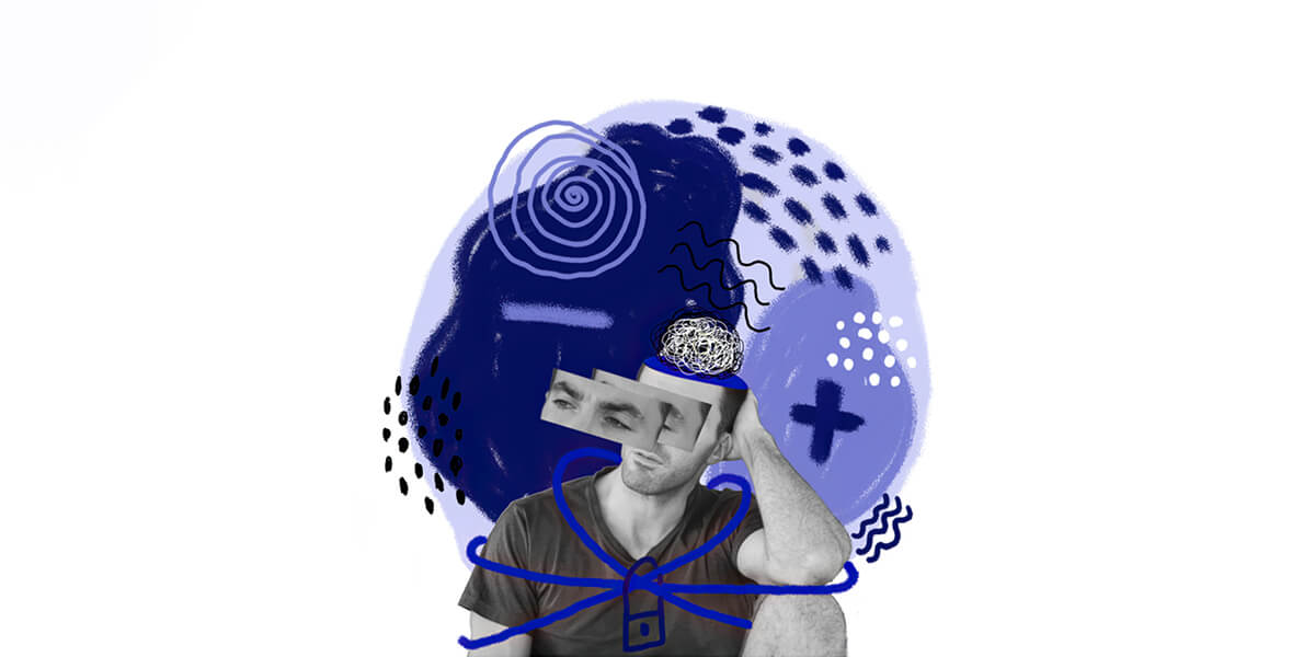 His own mind