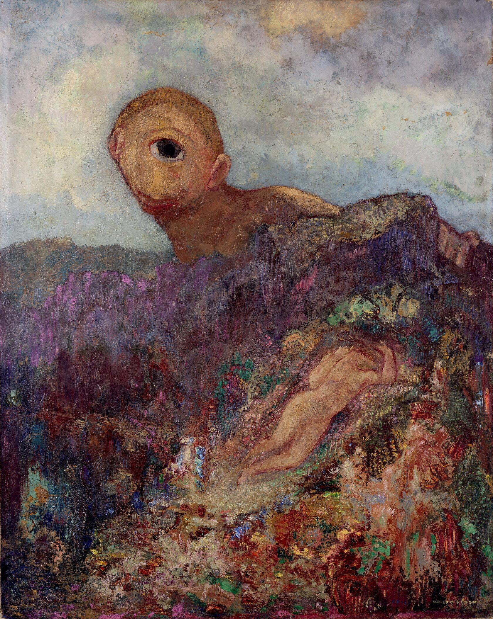 Одилон Редон — «Циклоп» (ок. 1914)