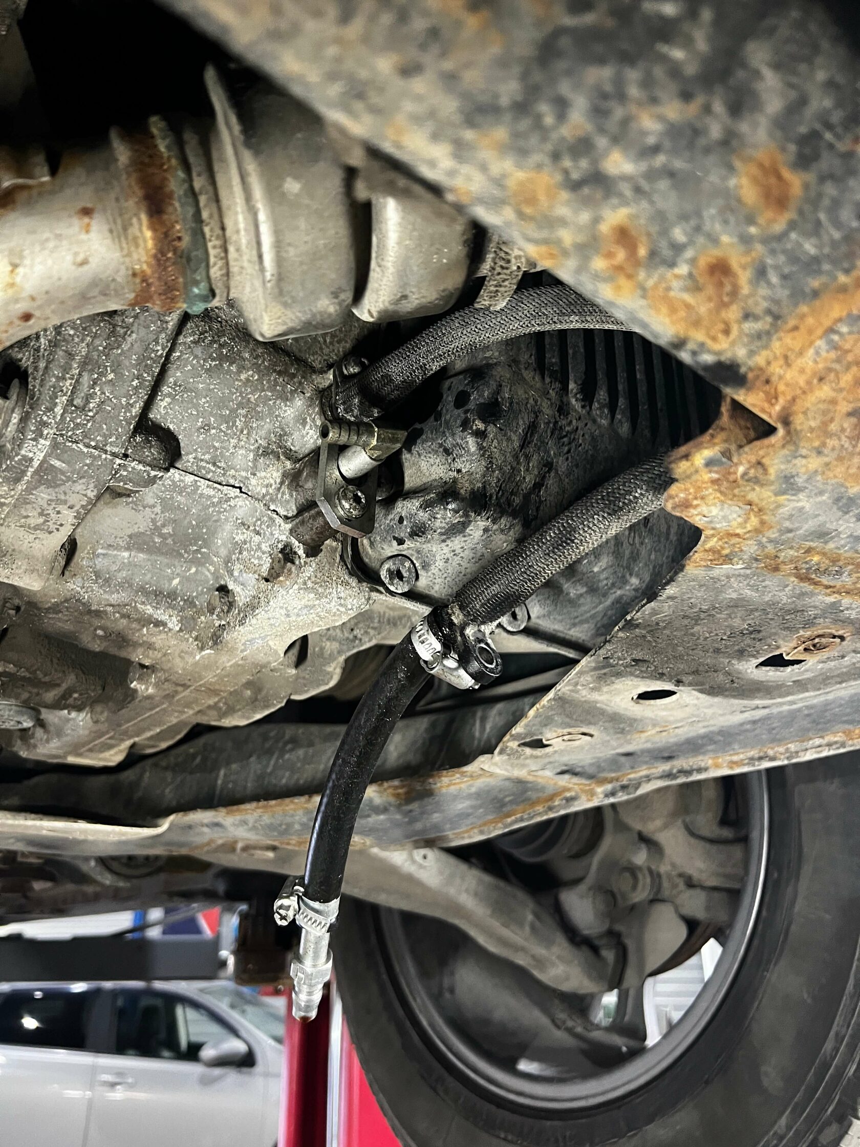 Установка Motul Evo для АКПП Land Rover