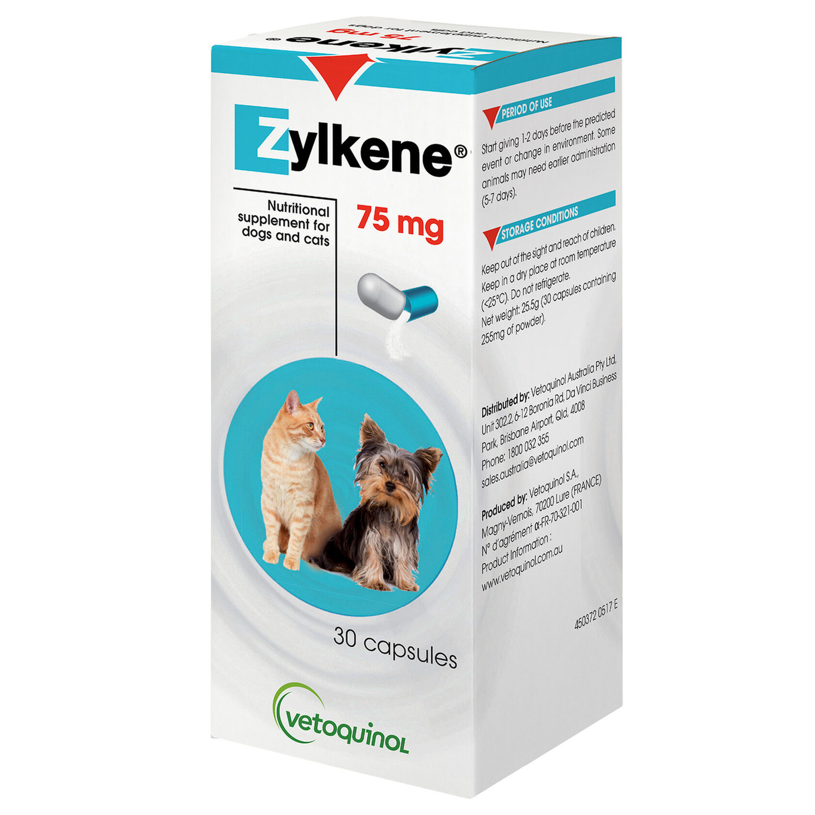 Зилкен 75 мг - успокоительное для собак и кошек. Купить с доставкой по РФ -  ВетХаус