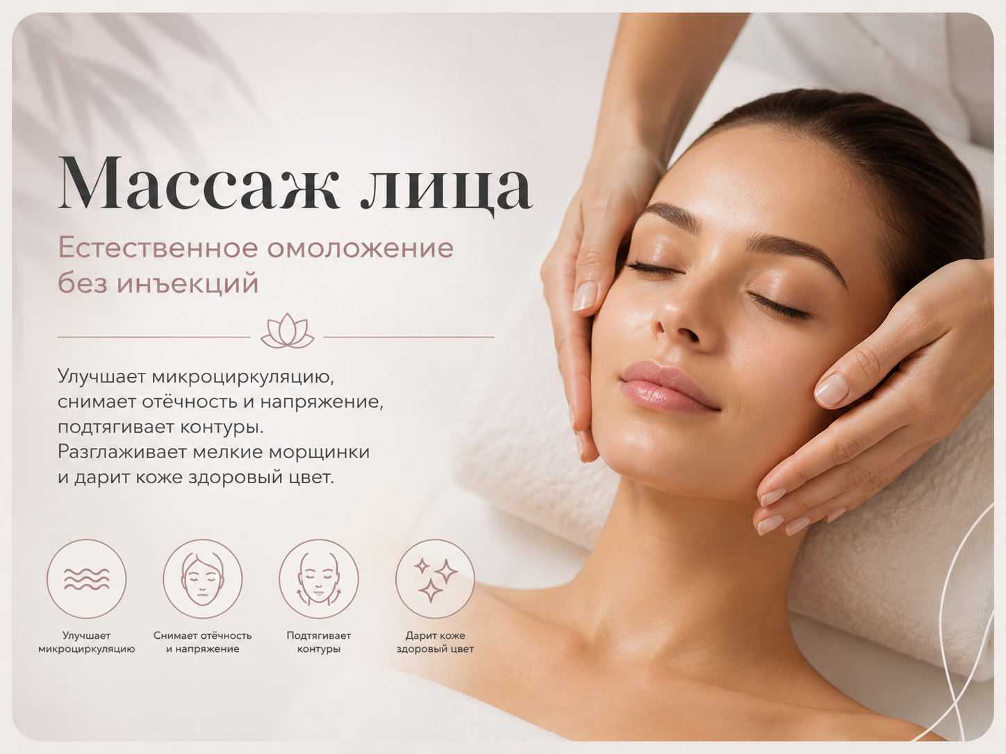 Массаж лица
