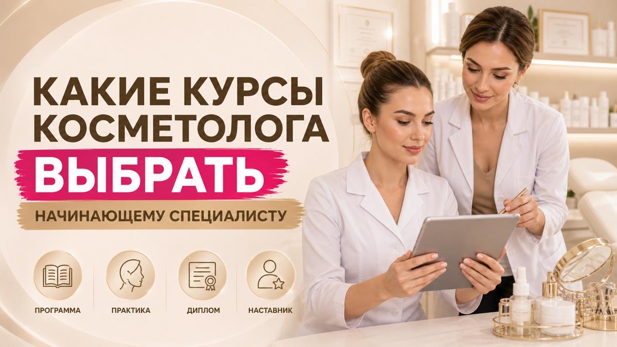 Какие курсы косметолога выбрать начинающему специалисту