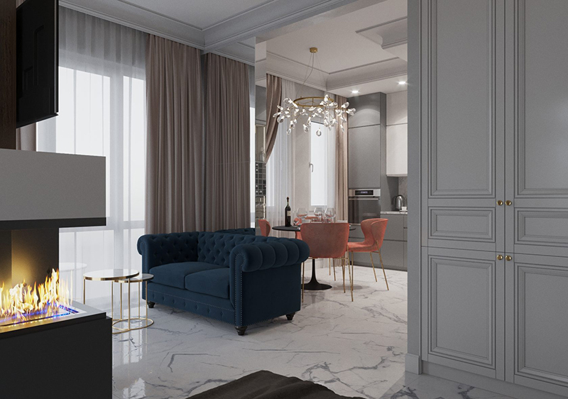 Как визуально увеличить комнату: практические советы - Блог Start Design