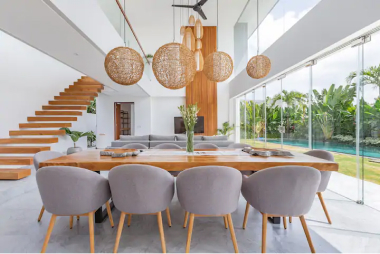 jendela house dining room