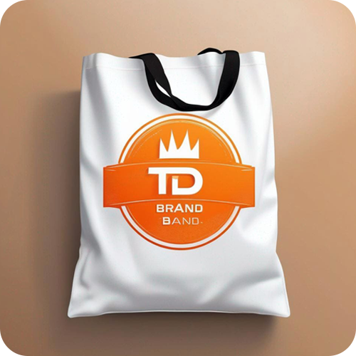 шоппер с логотипом