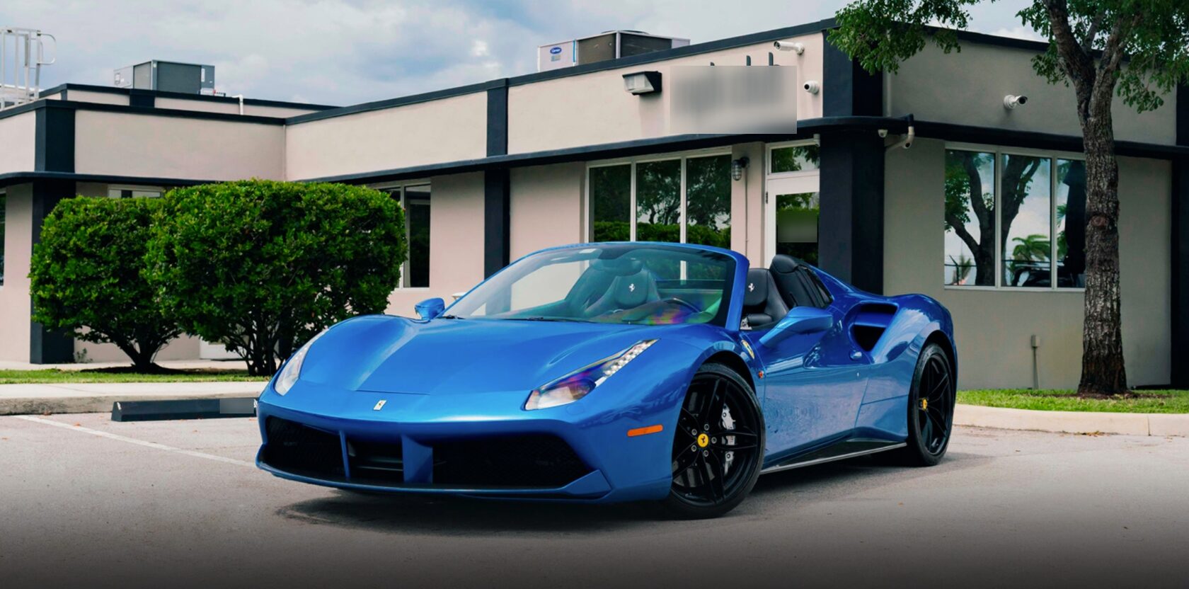 Ferrari 458 Cyan