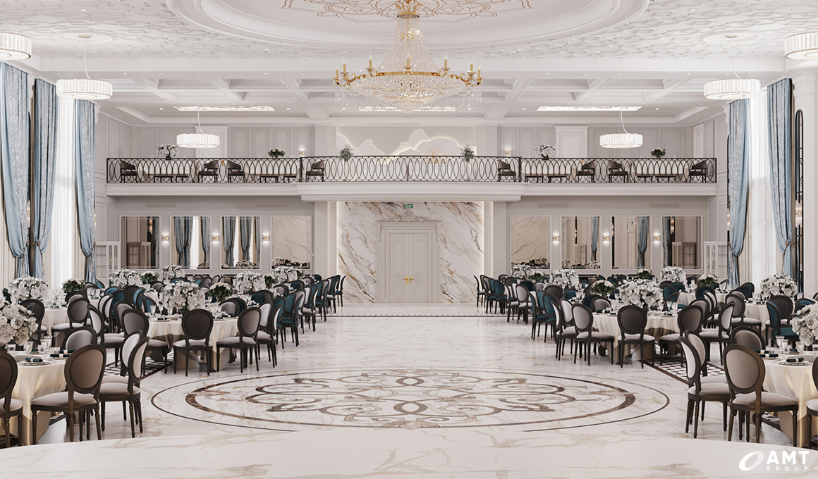 Банкетный зал дома торжеств Prince Palace