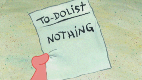 Гиф «To do list»