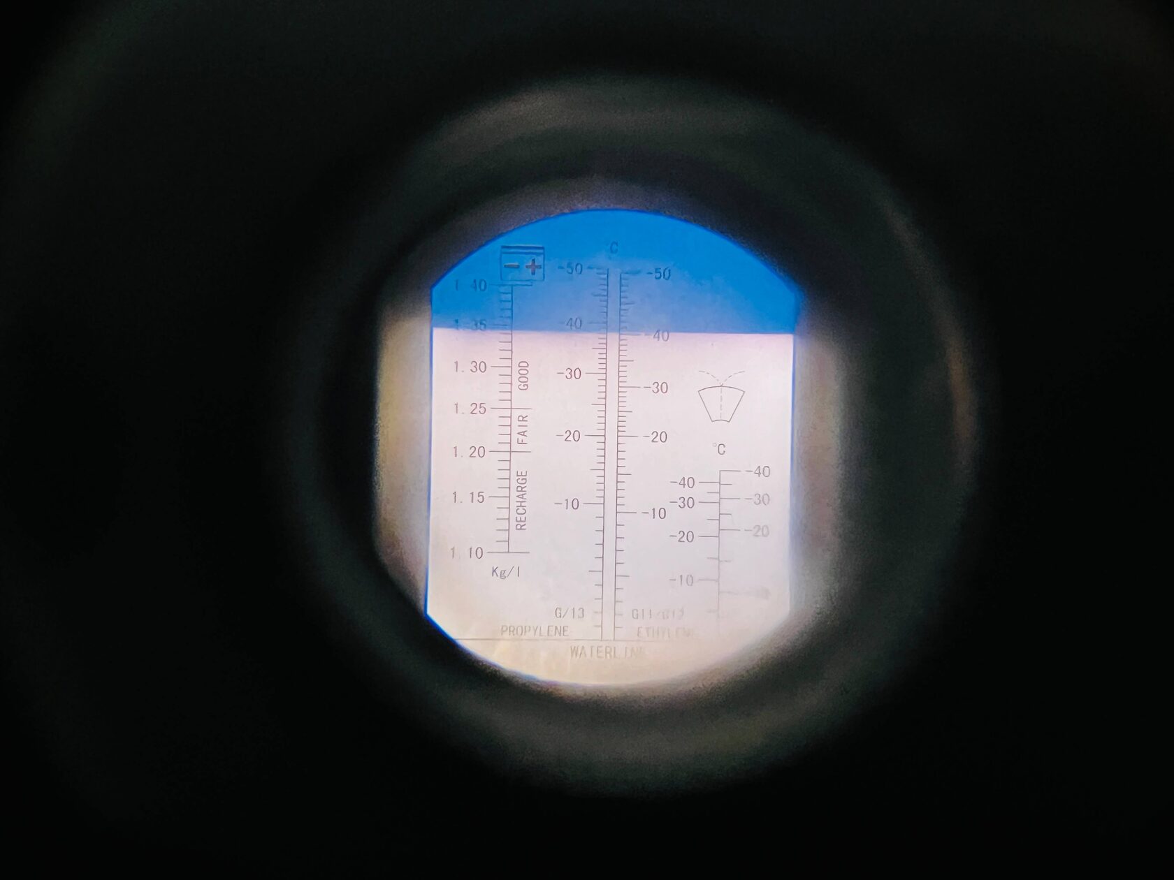 Рефрактометр антифриз Рено