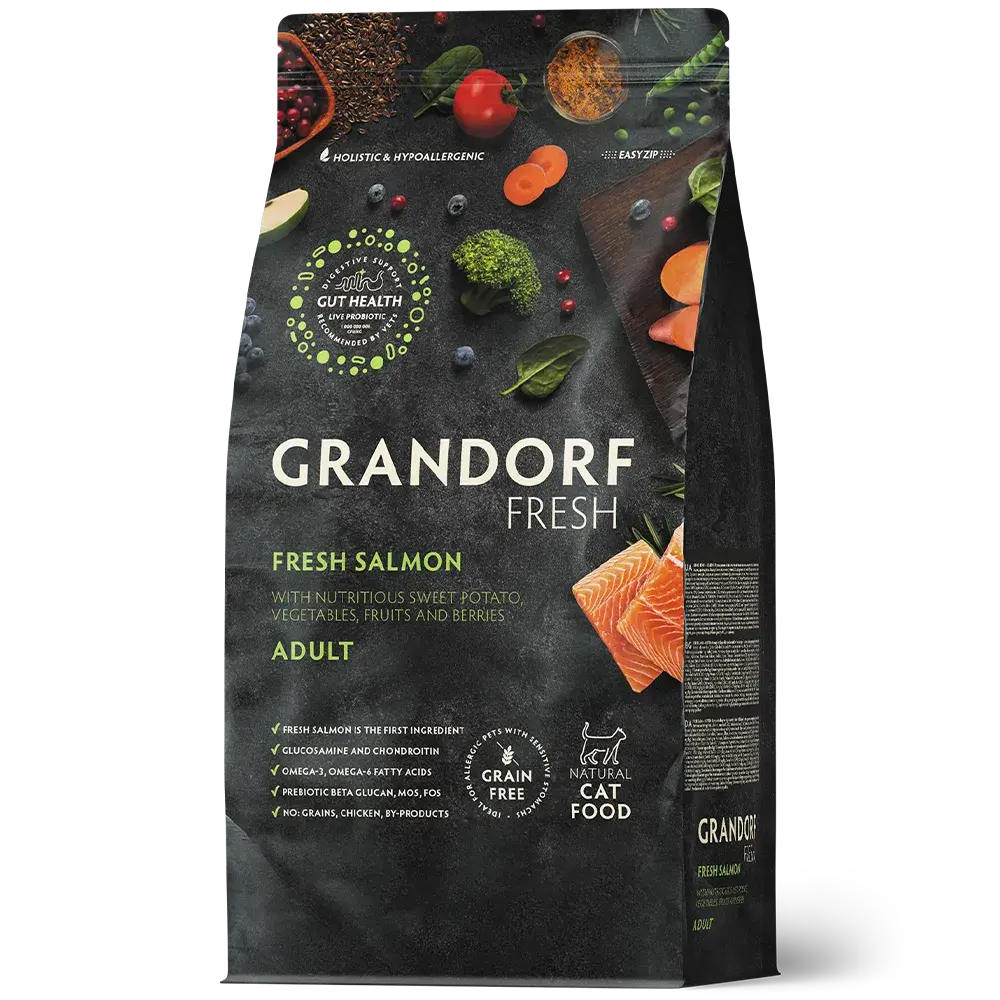 GDF CAT ADULT Salmon&Sweet Potato 400 г