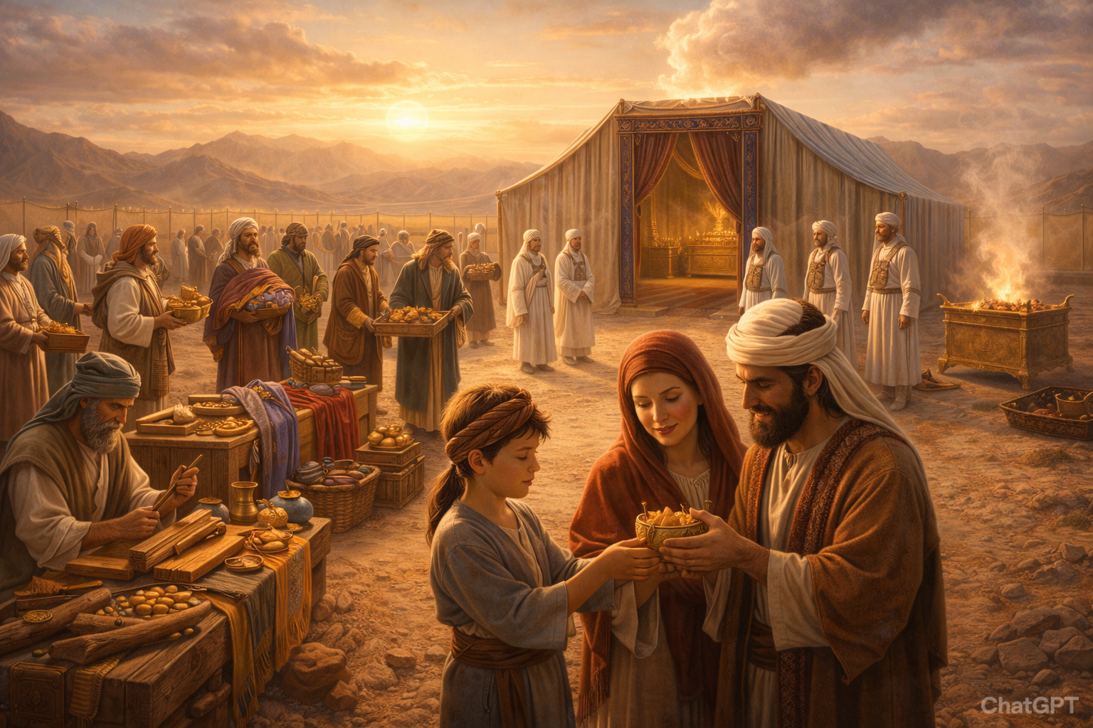 Трума: 13 пожертвований и тайна Мишкана