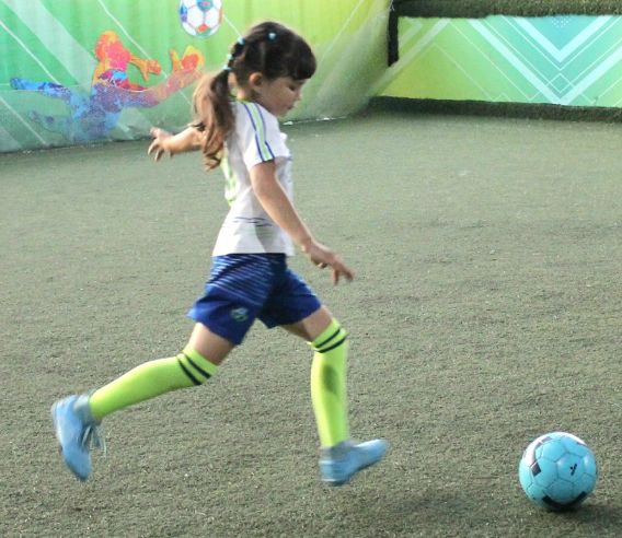 Курская футболистка Маша Романец