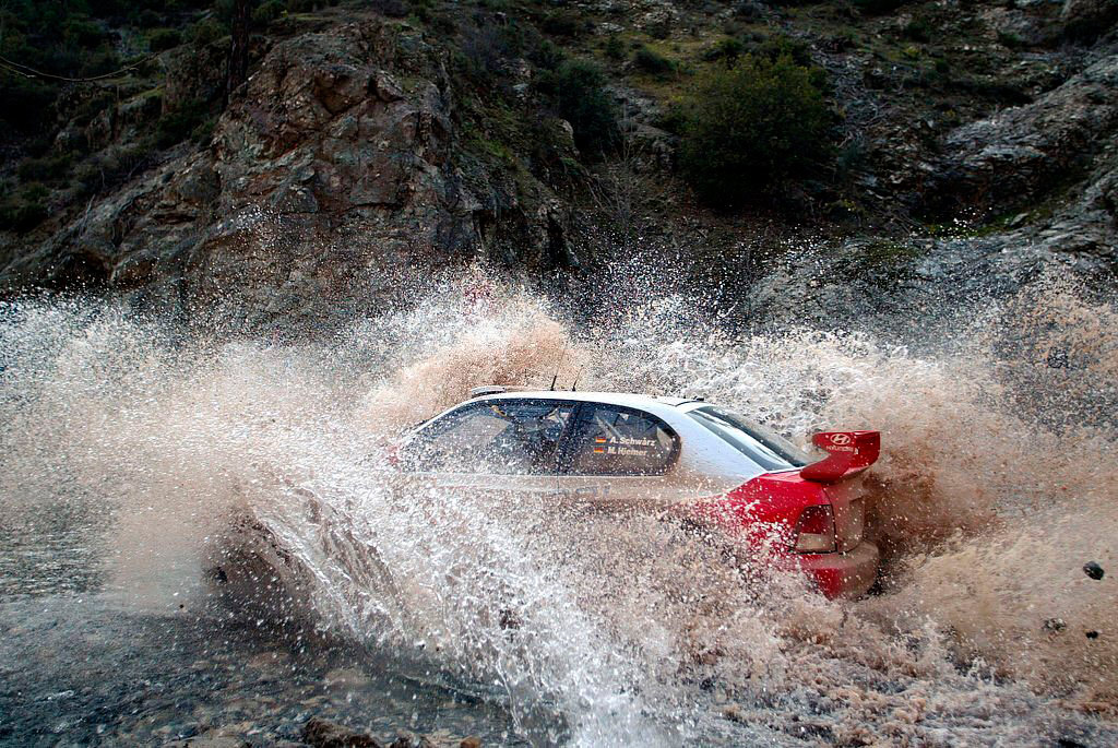 Армин Шварц и Манфред Химер, Hyundai Accent WRC3 (X18 HMC), ралли Турция 2003