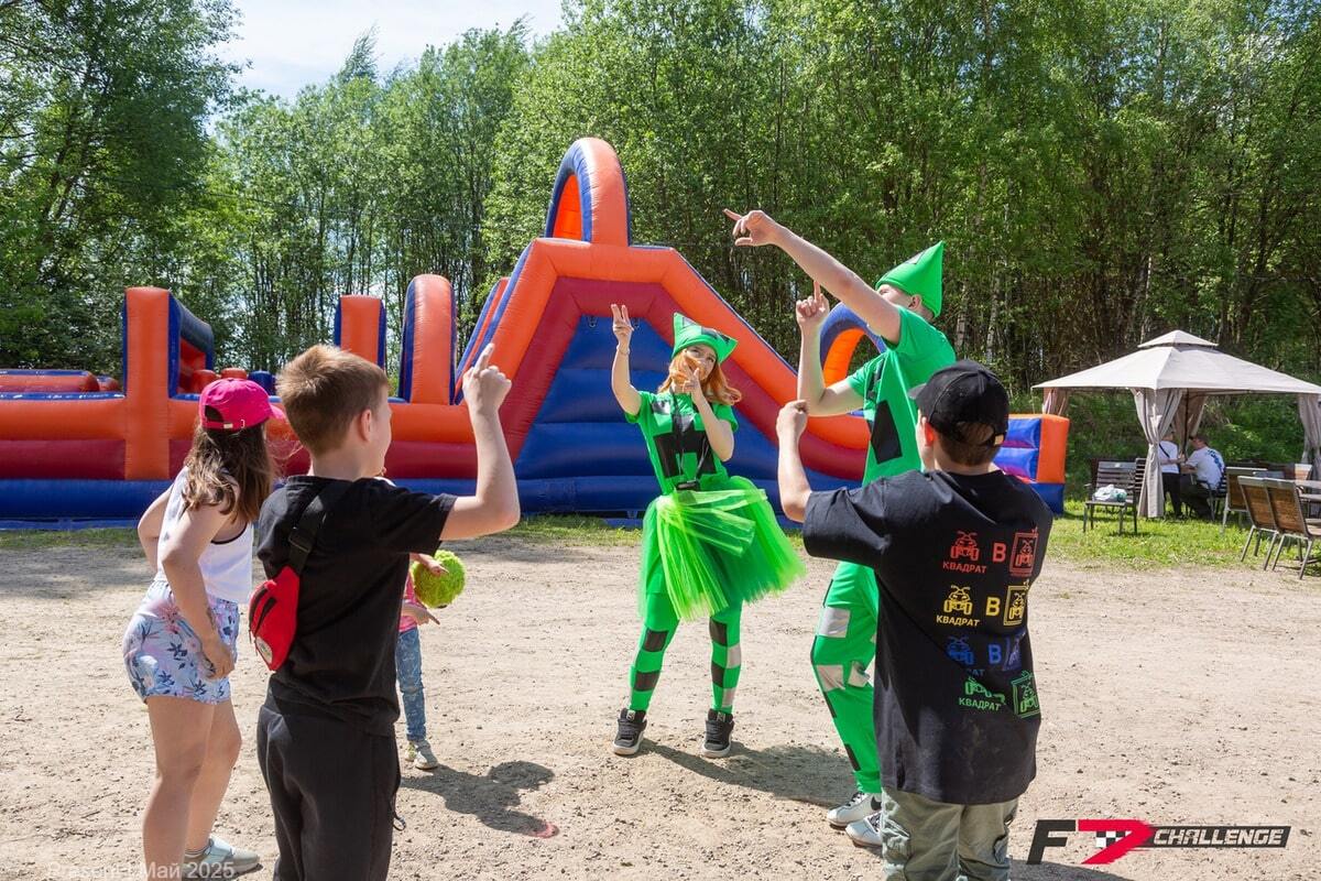 Батут Полоса препятствий 15 м на прокат