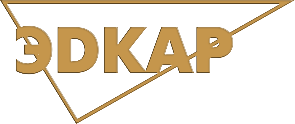 Логотип стоматологии "Эдкар" в Калининграде
