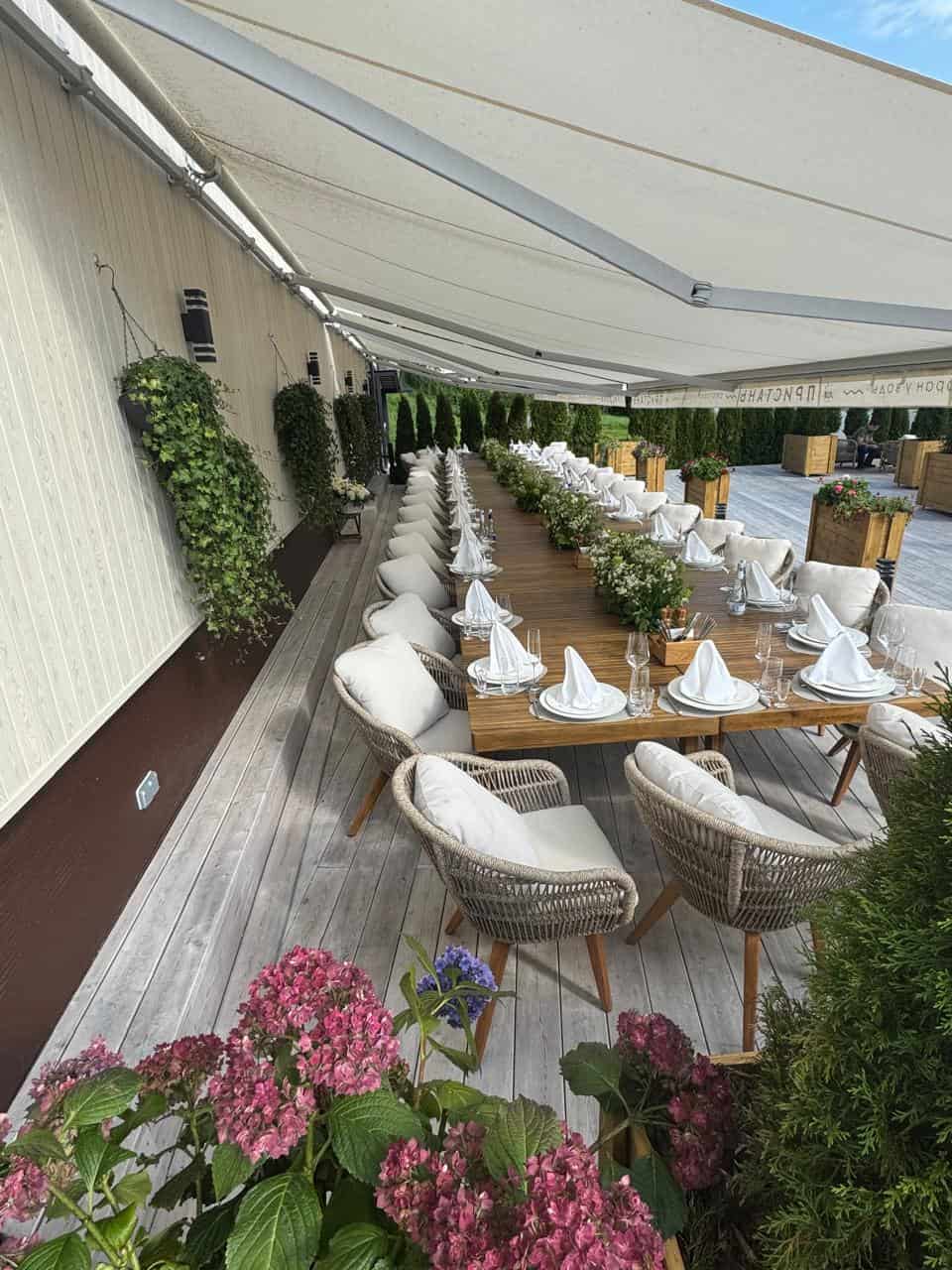 Экстерьер ресторана Пристань