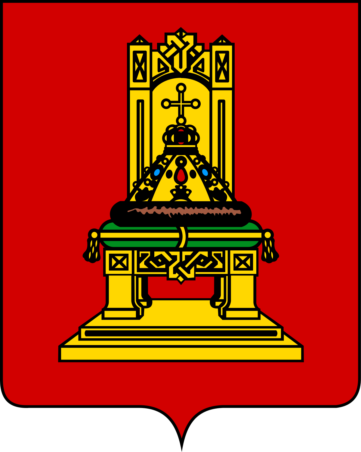 Символ твери. Герб Тверской области. Правительство Тверской области герб. Геральдика Тверской области. Гуэрб Тверская область.