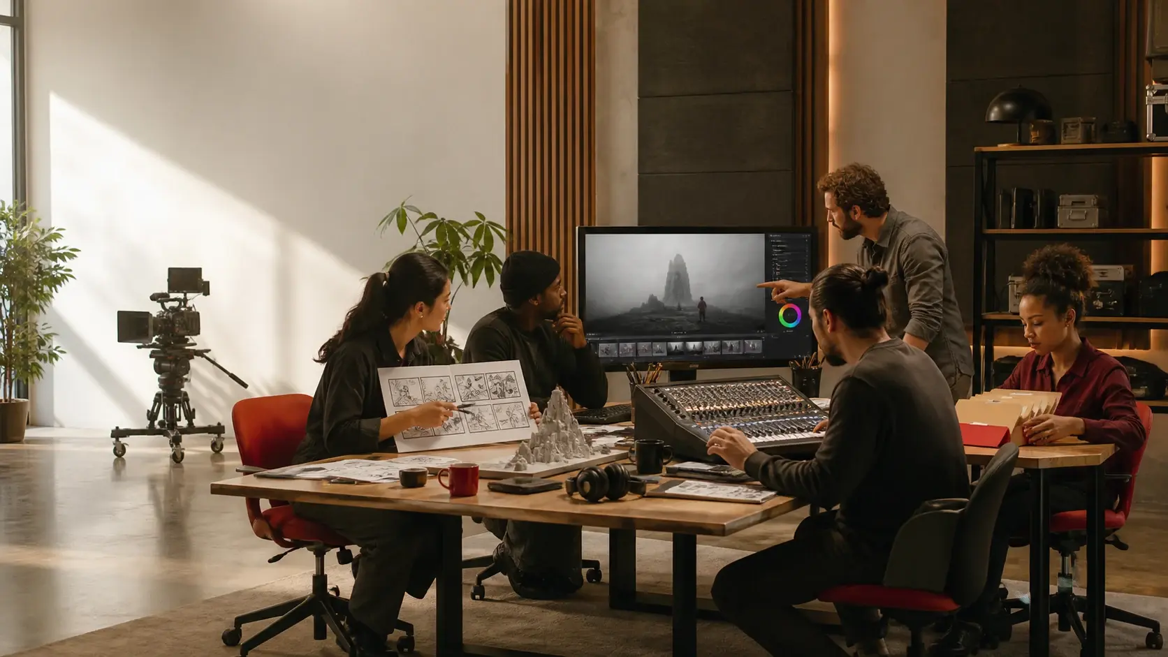 MOTA creative production studio in Moscow