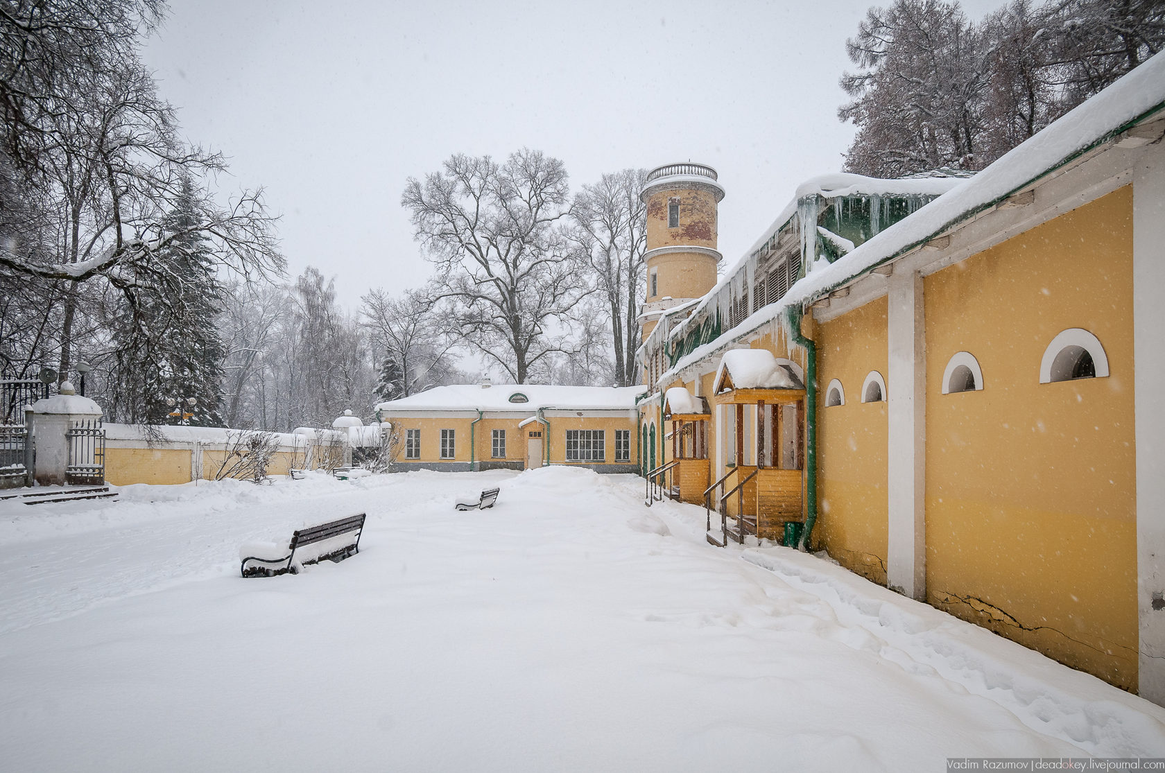 ленинские горки музей заповедник зимой