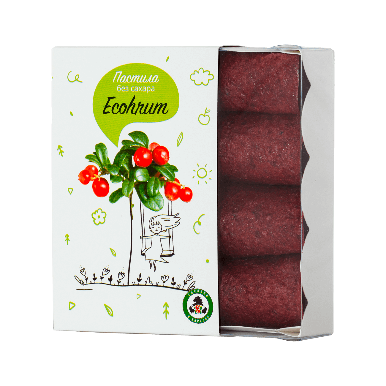 Пастила Ecohrum | Брусника