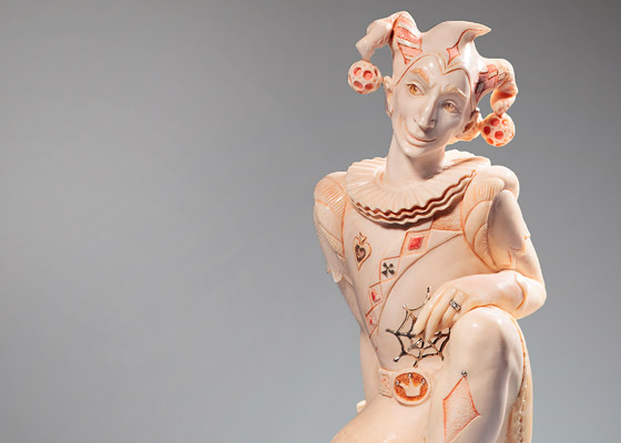 Интерьерная скульптура из бивня мамонта - мастерская Mamont Art