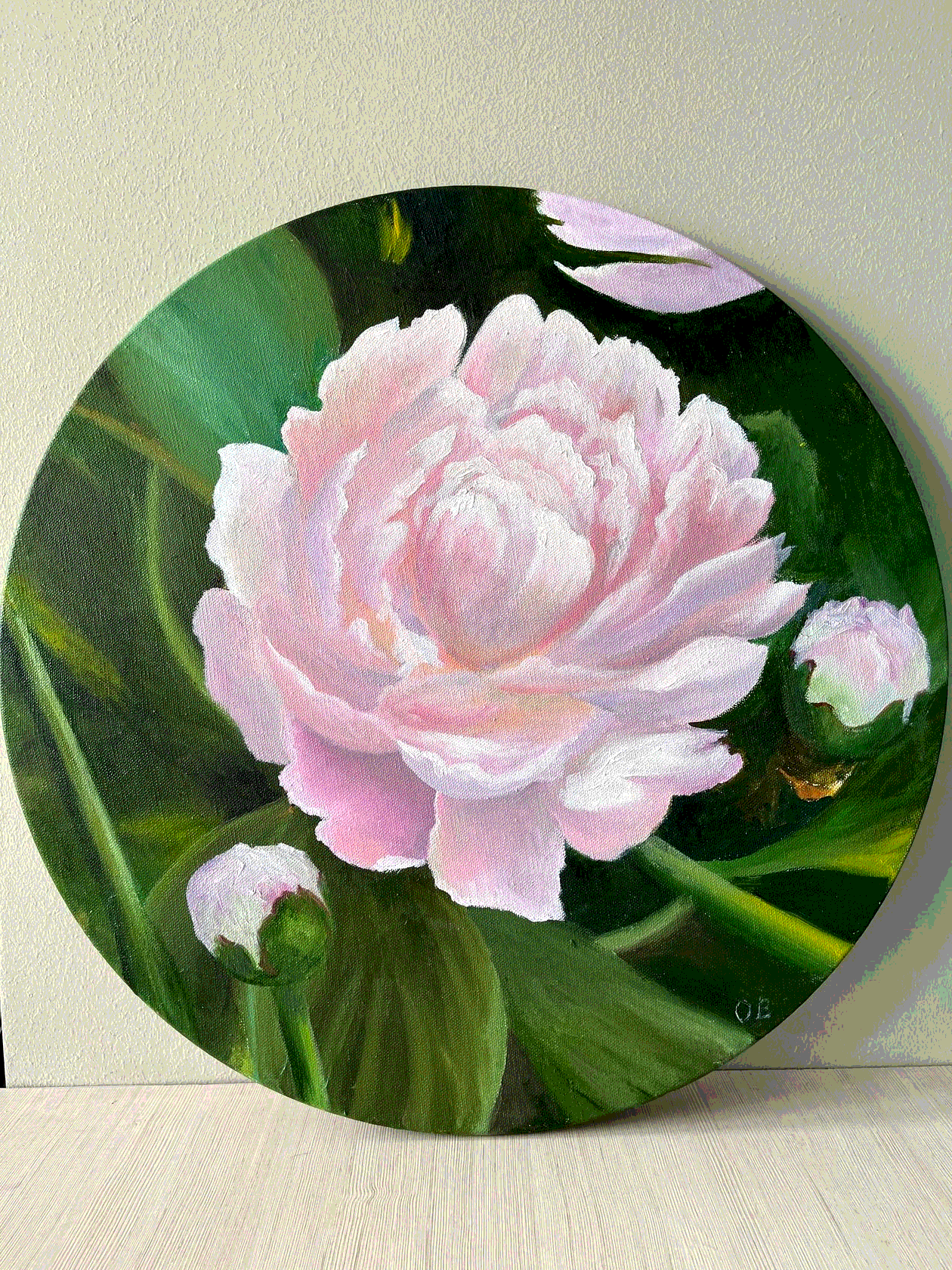 картина маслом Пионы от художника Ольги Васильковой