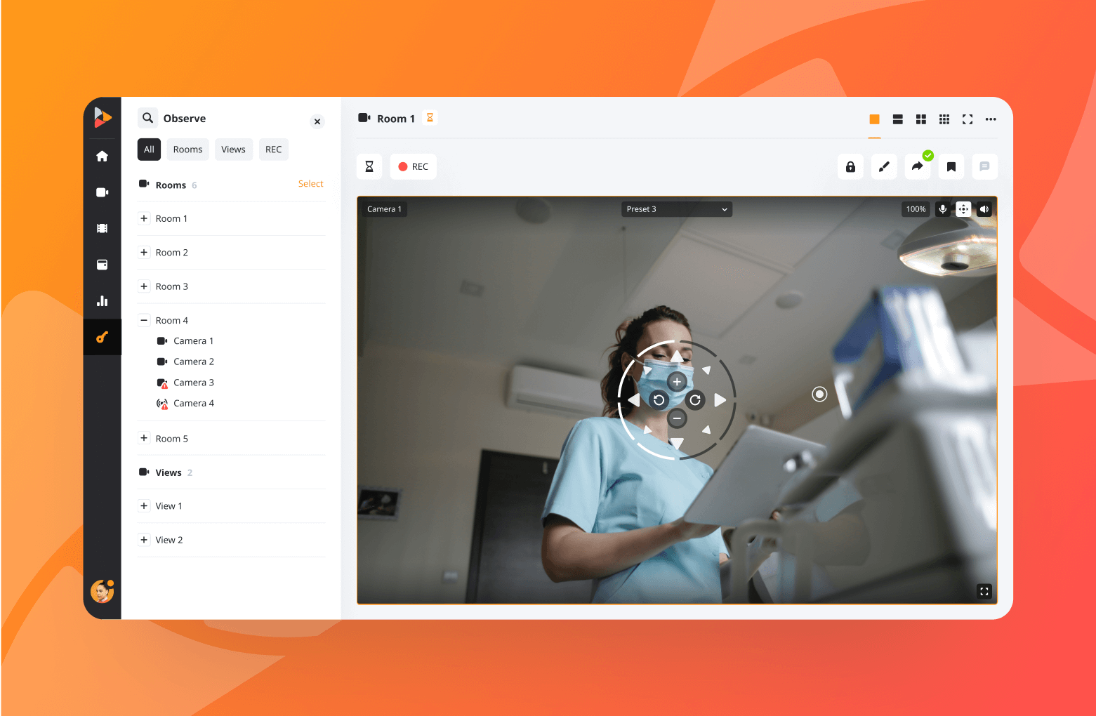 разработка программ для видеонаблюдения пример
