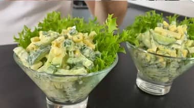 Приготовление салата «Одесса»: шаг 11