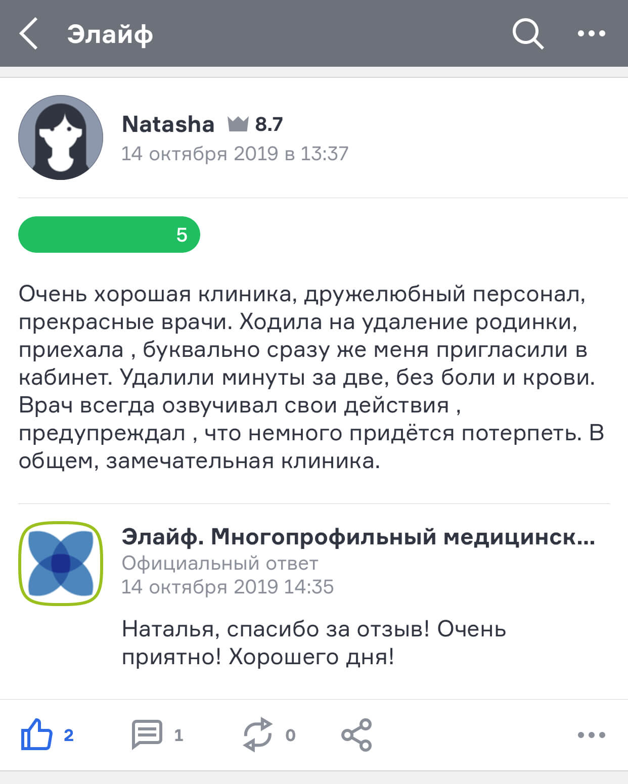 Удаление родинок в Красноярске