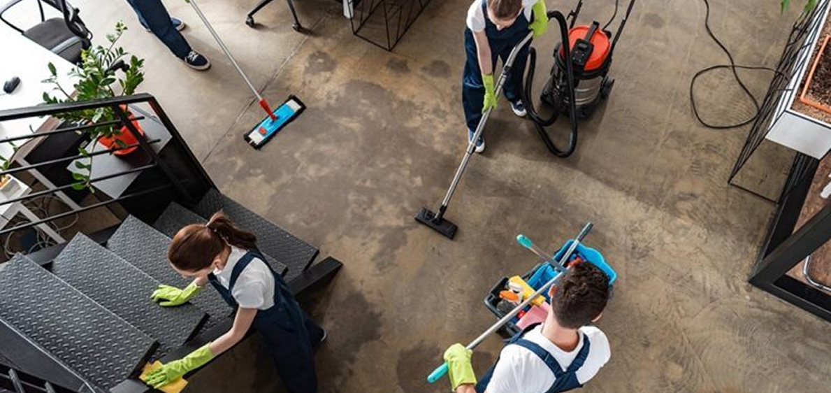 Виды профессиональной уборки коммерческих помещений