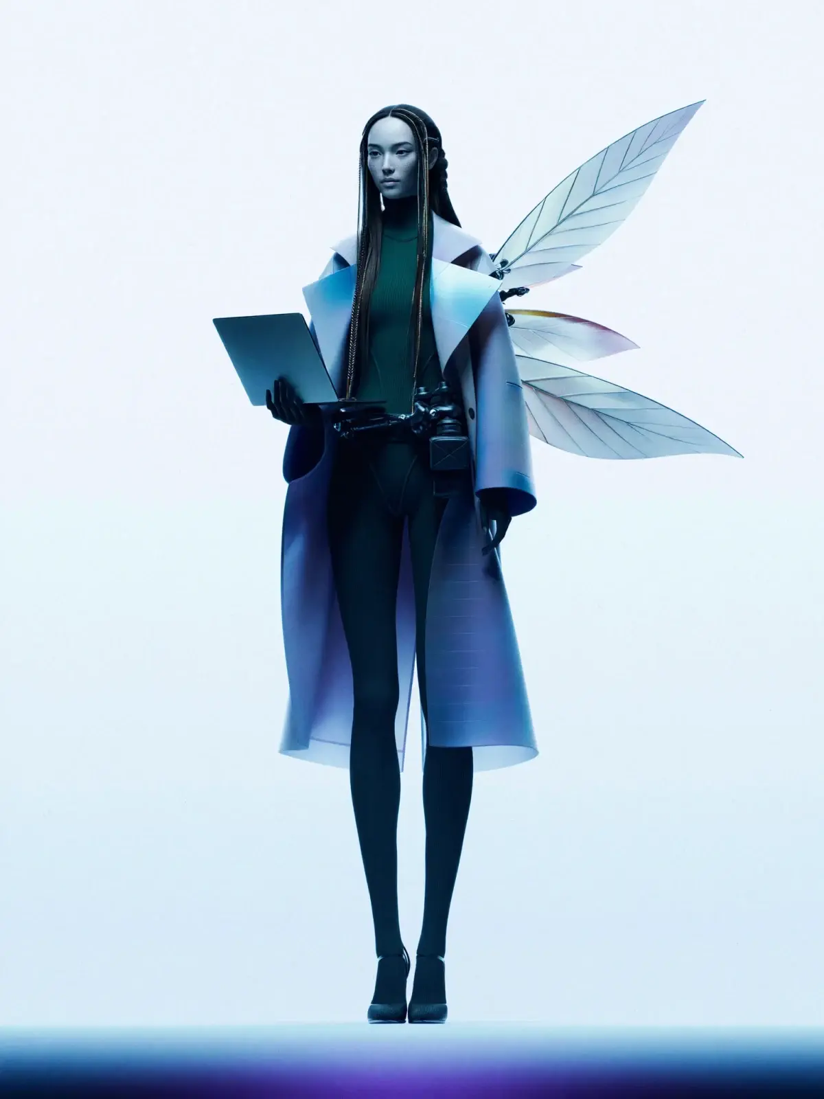 Winged character — вариант 2