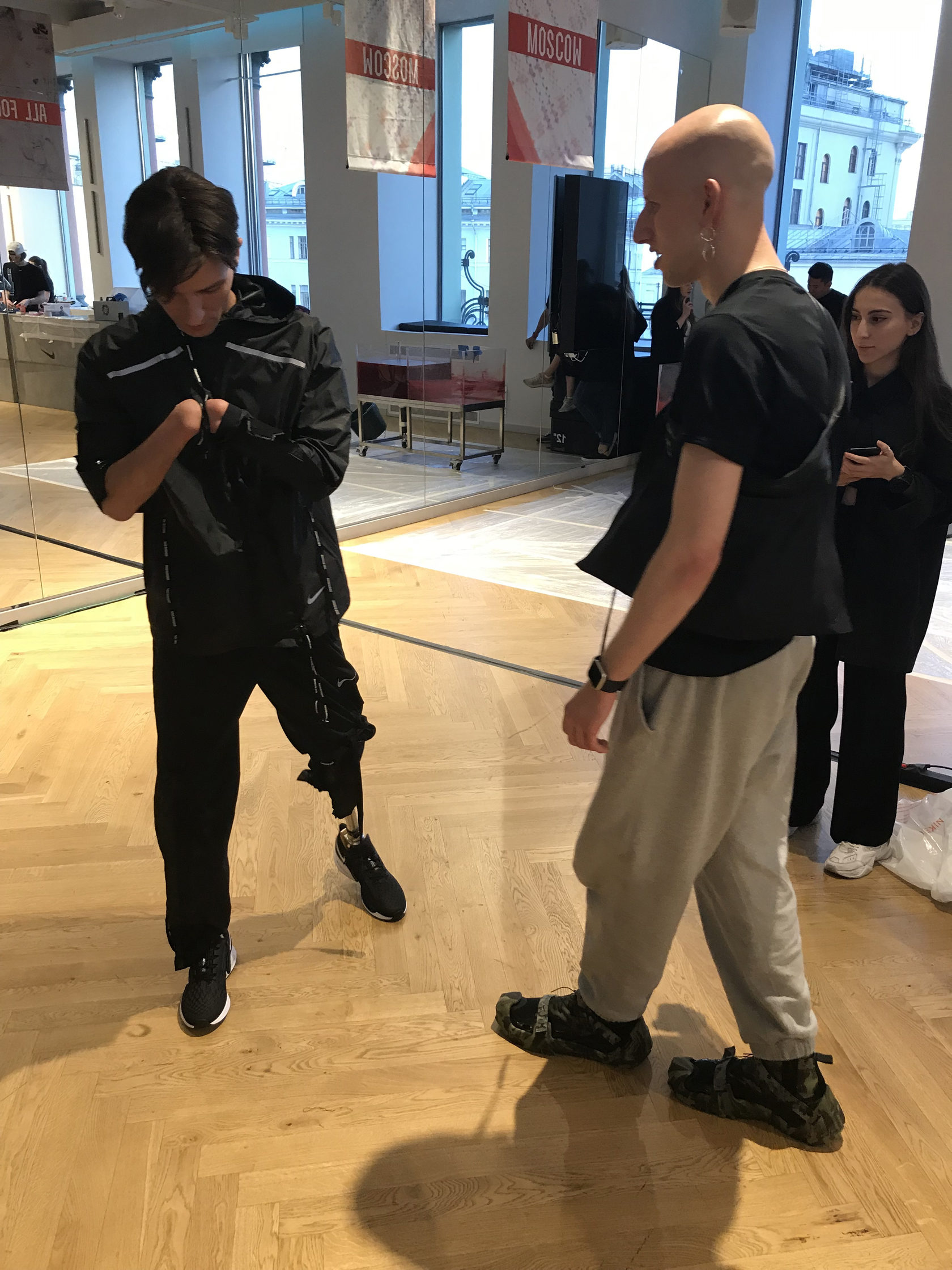 NIKE inclusive sportswear Moscow [Review + SEVER interview]