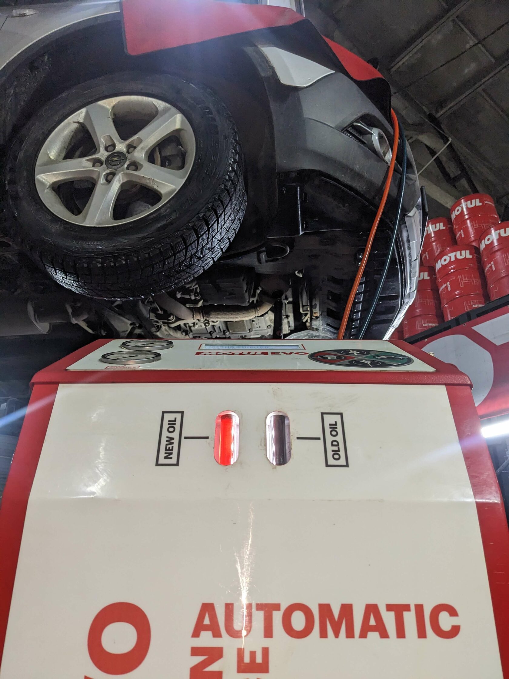 Установка Motul Evo для АКПП GM 6T40