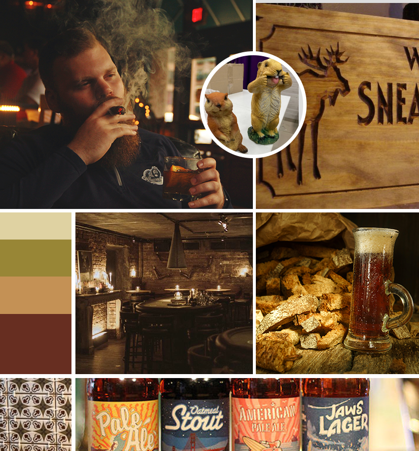 Цветовая палитра Бродячий суслик