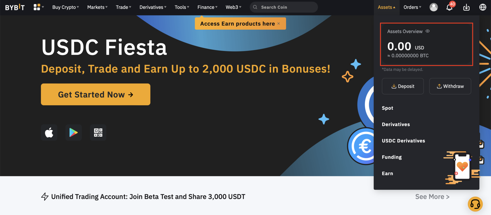 How to transfer cryptocurrencies between Binance and ByBit
