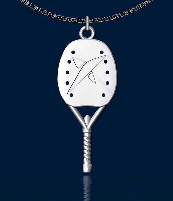 подвеска ракетка пляжный теннис