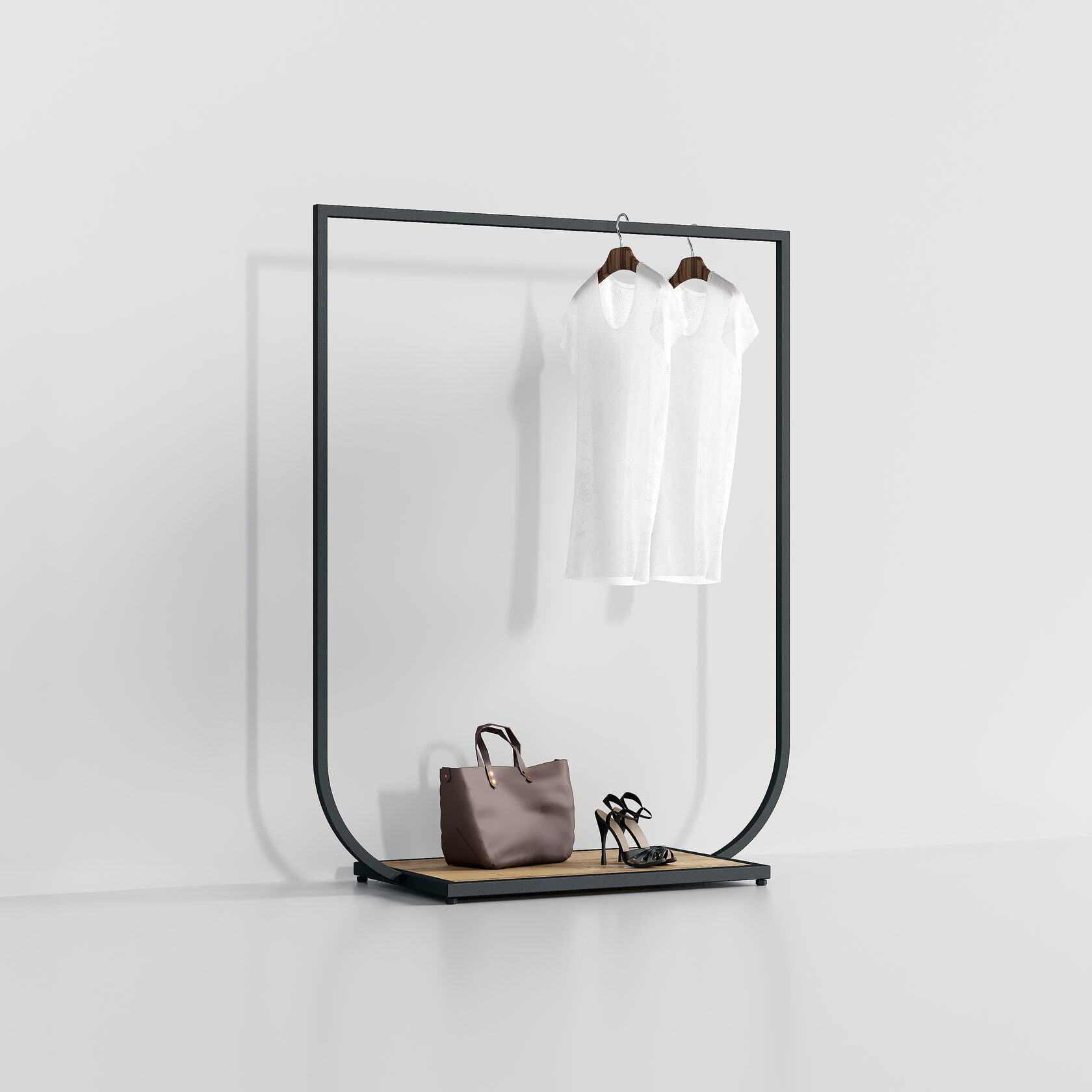 стойка вешалка для одежды напольная