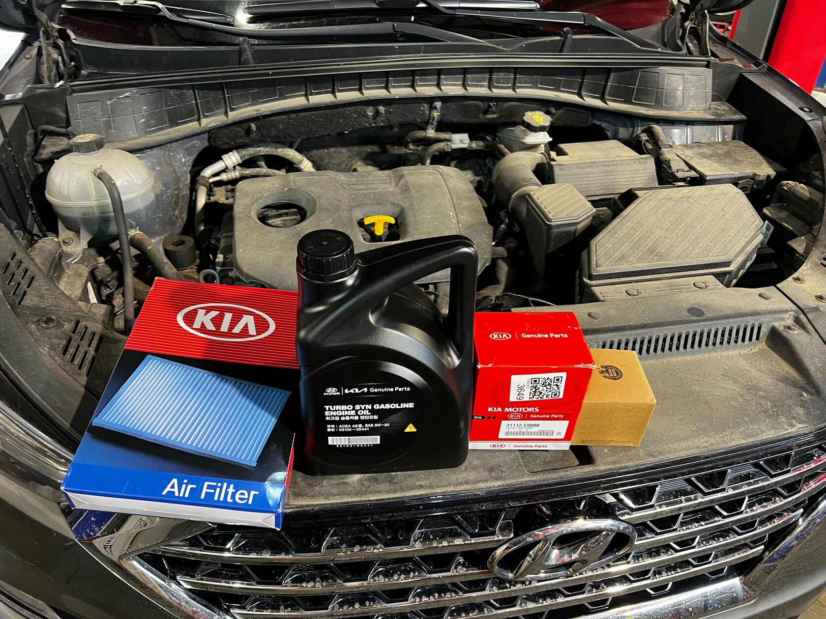 Hyundai Tucson комплексное обслуживание