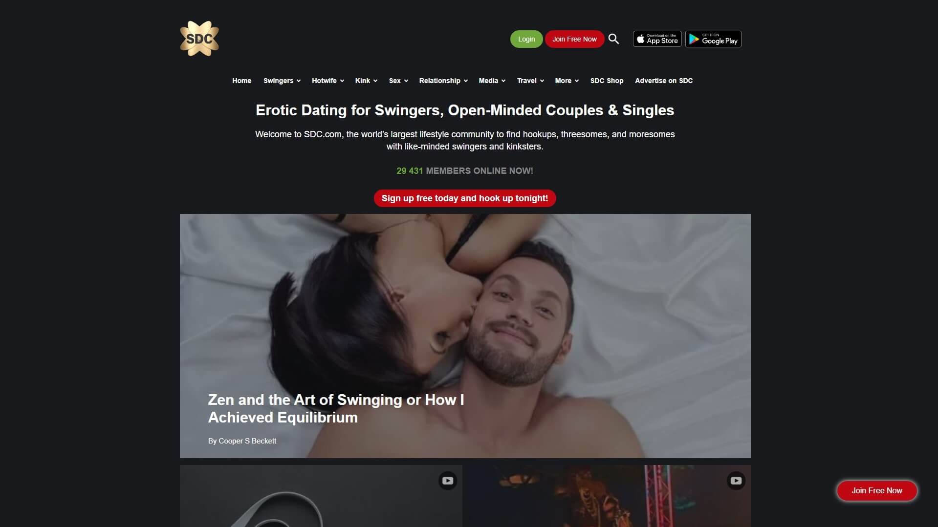 singles swingers dating sites
