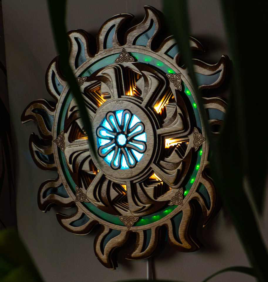 3D модель светильника