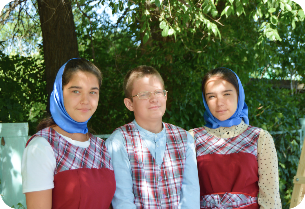 Ученицы воскресной школы