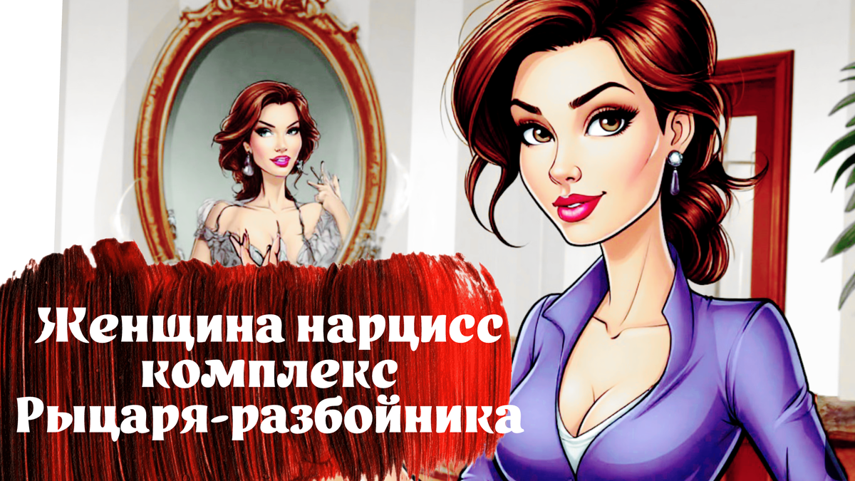 женщина нарцисс